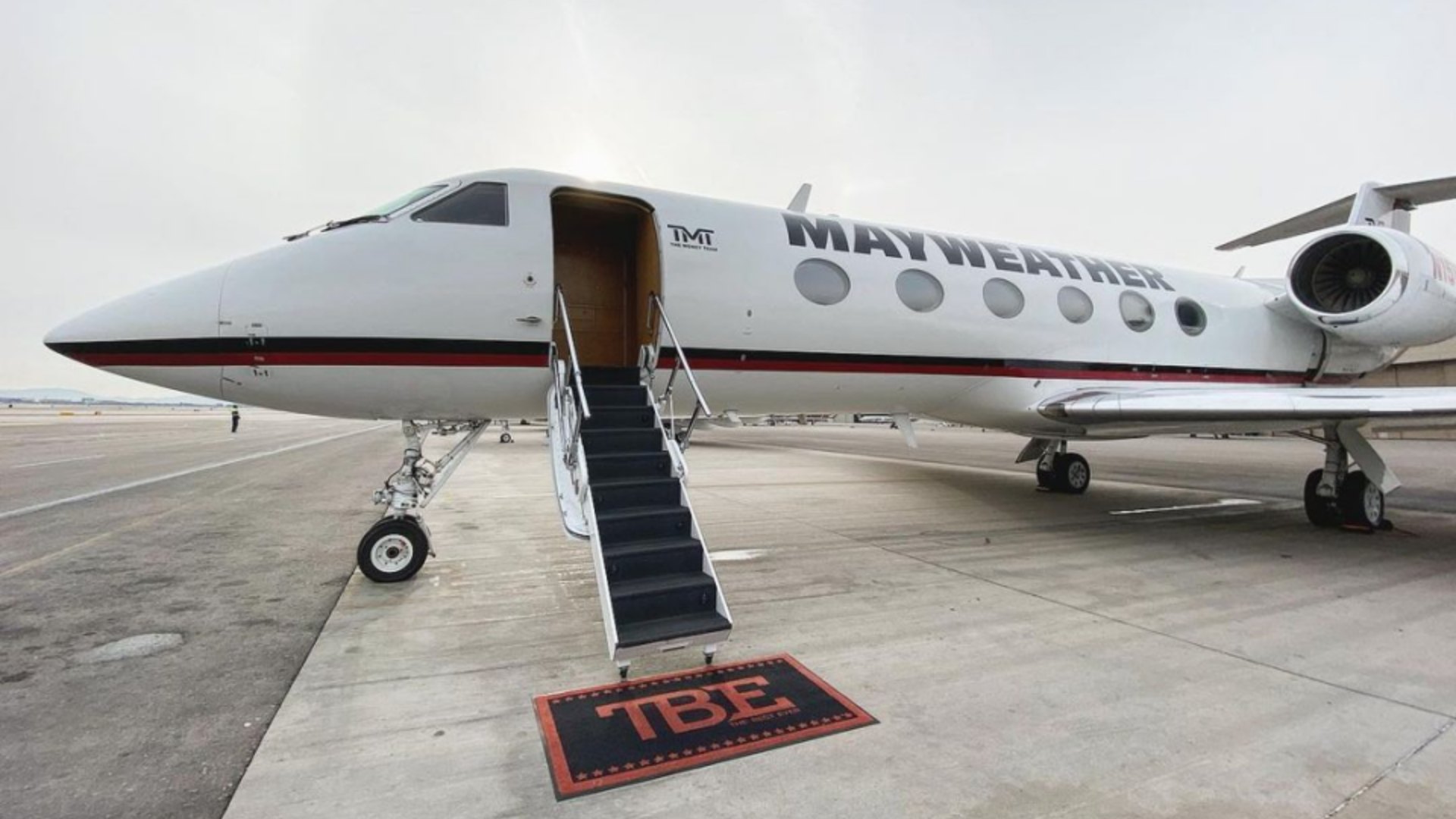 8. Floyd Mayweather's "Air Mayweather": A $50 Million Flying Palace