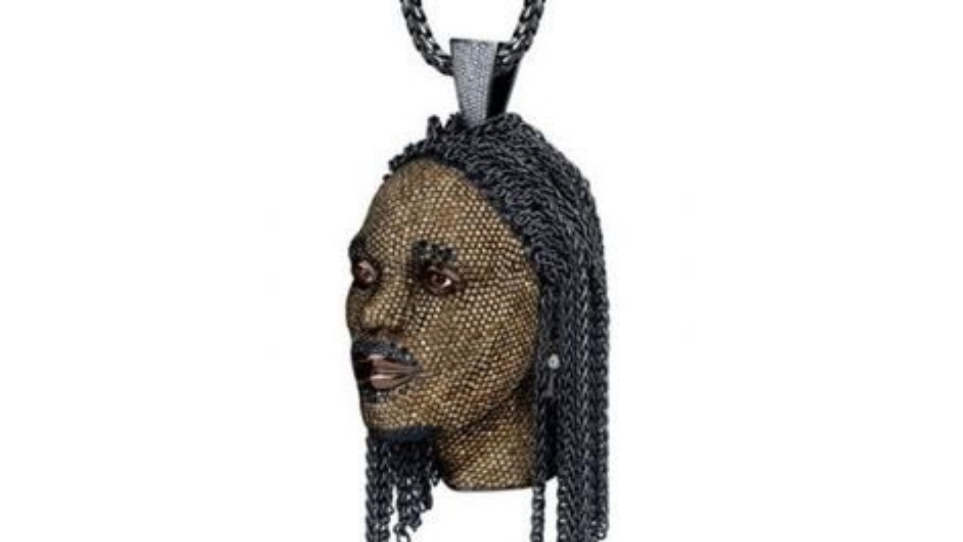 14. Marquis Daniels' Custom Head Necklace: The Ultimate Self-Portrait