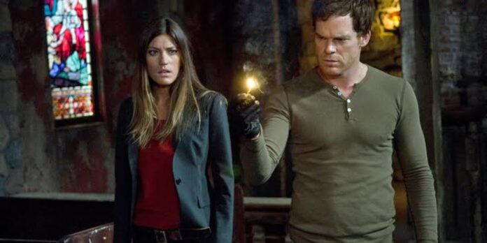 Debra and Dexter (Image: Showtime)