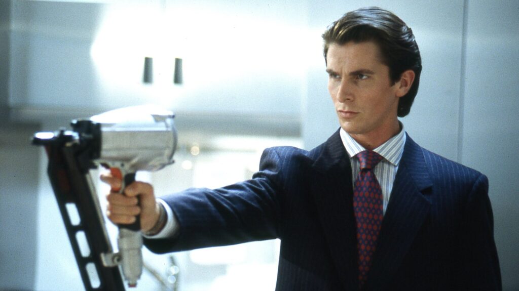 Christian Bale in ‘American Psycho’