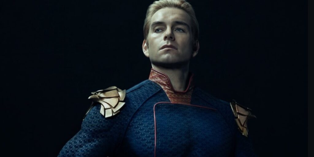 Antony Starr as Homelander (Image: Amazon Prime)