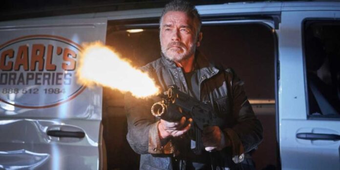 Arnold Schwarznegger in Terminator (Image; Orion Pictures)