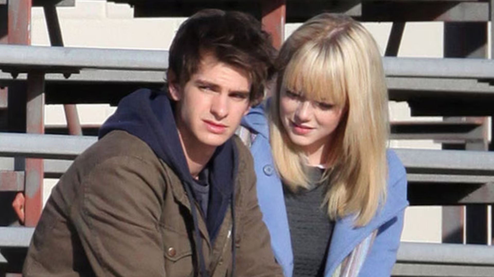 7. Emma Stone and Andrew Garfield