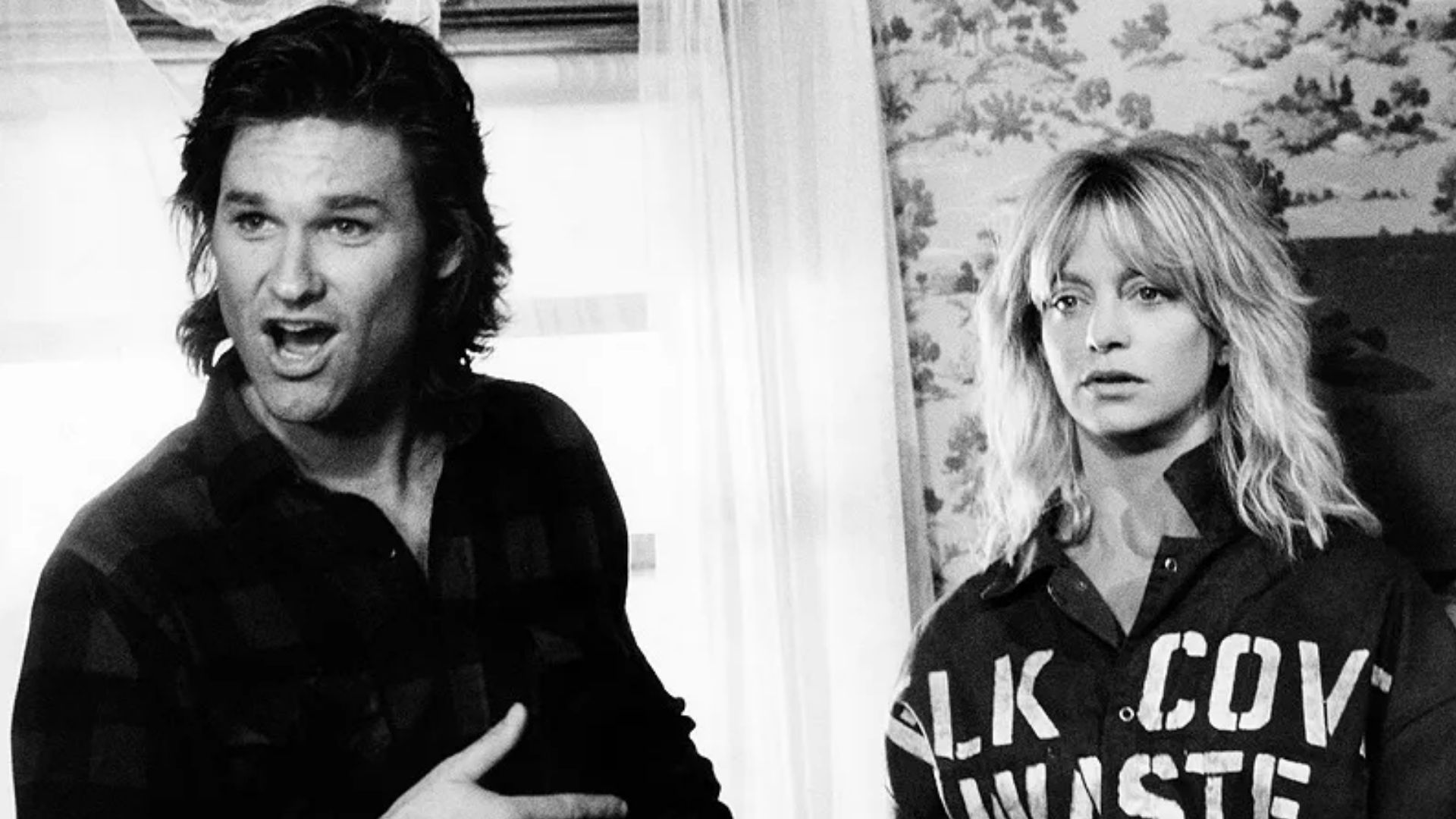 Goldie Hawn and Kurt Russell