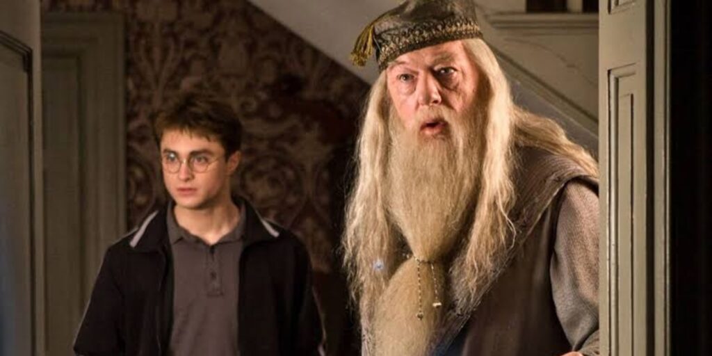 Harry and Dumbledore 'Harry Potter' (Image: Warner Bros)