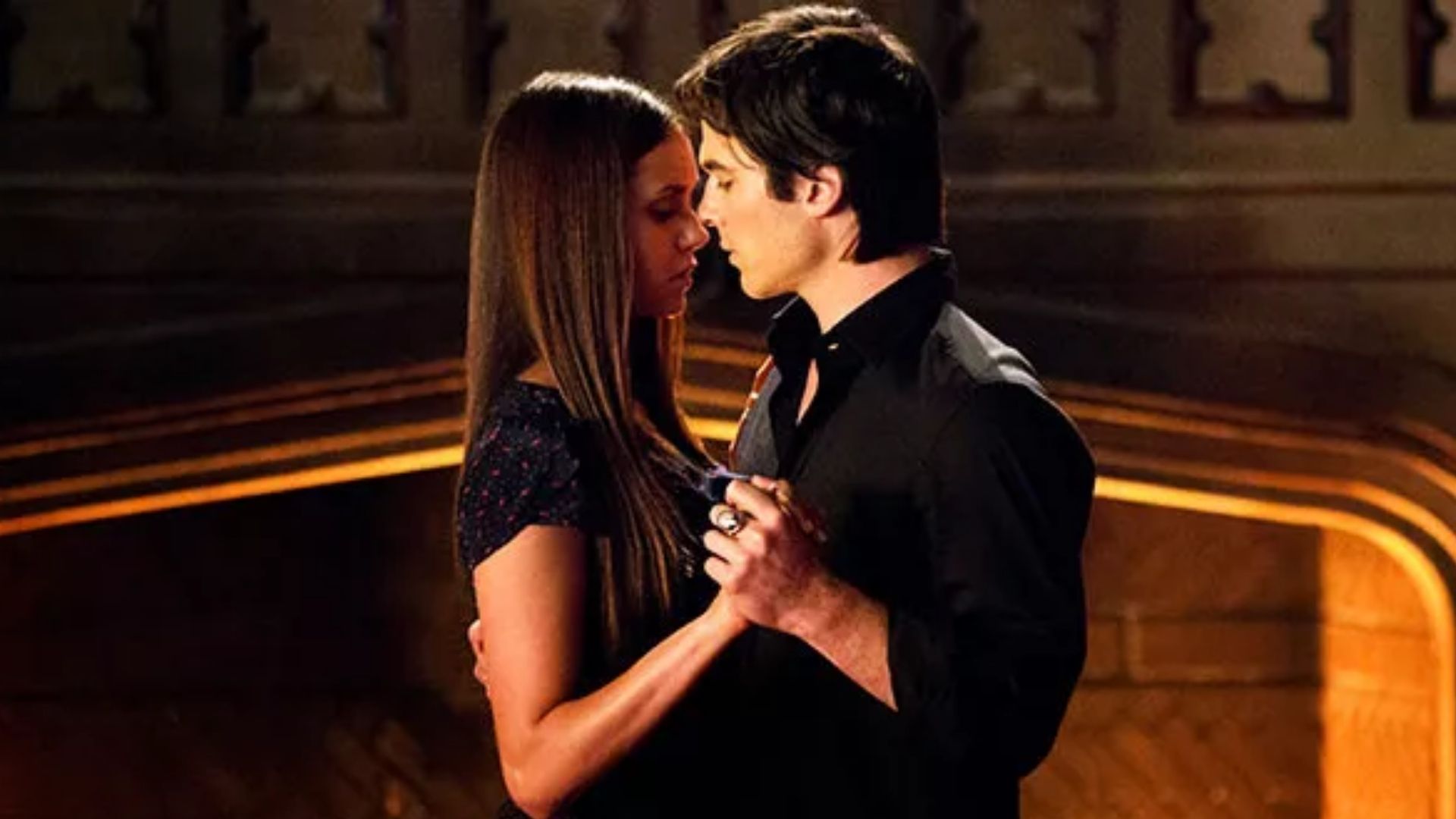 8. Ian Somerhalder and Nina Dobrev