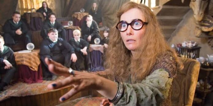 Sybill Trelawney in 'Harry Potter' (Image: Warner Bros)
