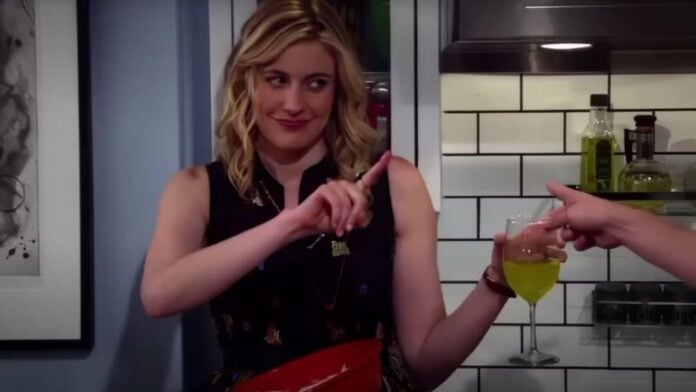 'Greta Gerwig in How I Met Your Dad'