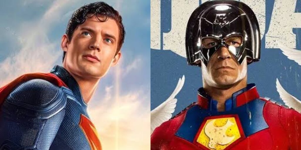 Superman and Peacemaker (Image: DC)
