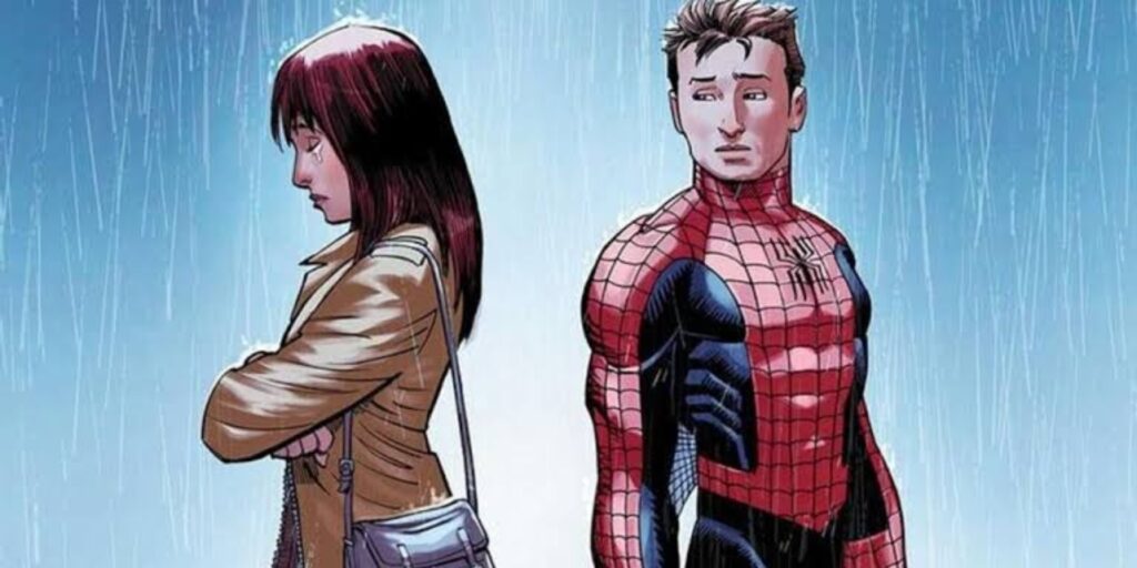 Mary Jane and Peter Parker (Image: Marvel)
