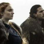 Sophie Turner and Kit Harington in 'Game of thrones' (Image: HBO)