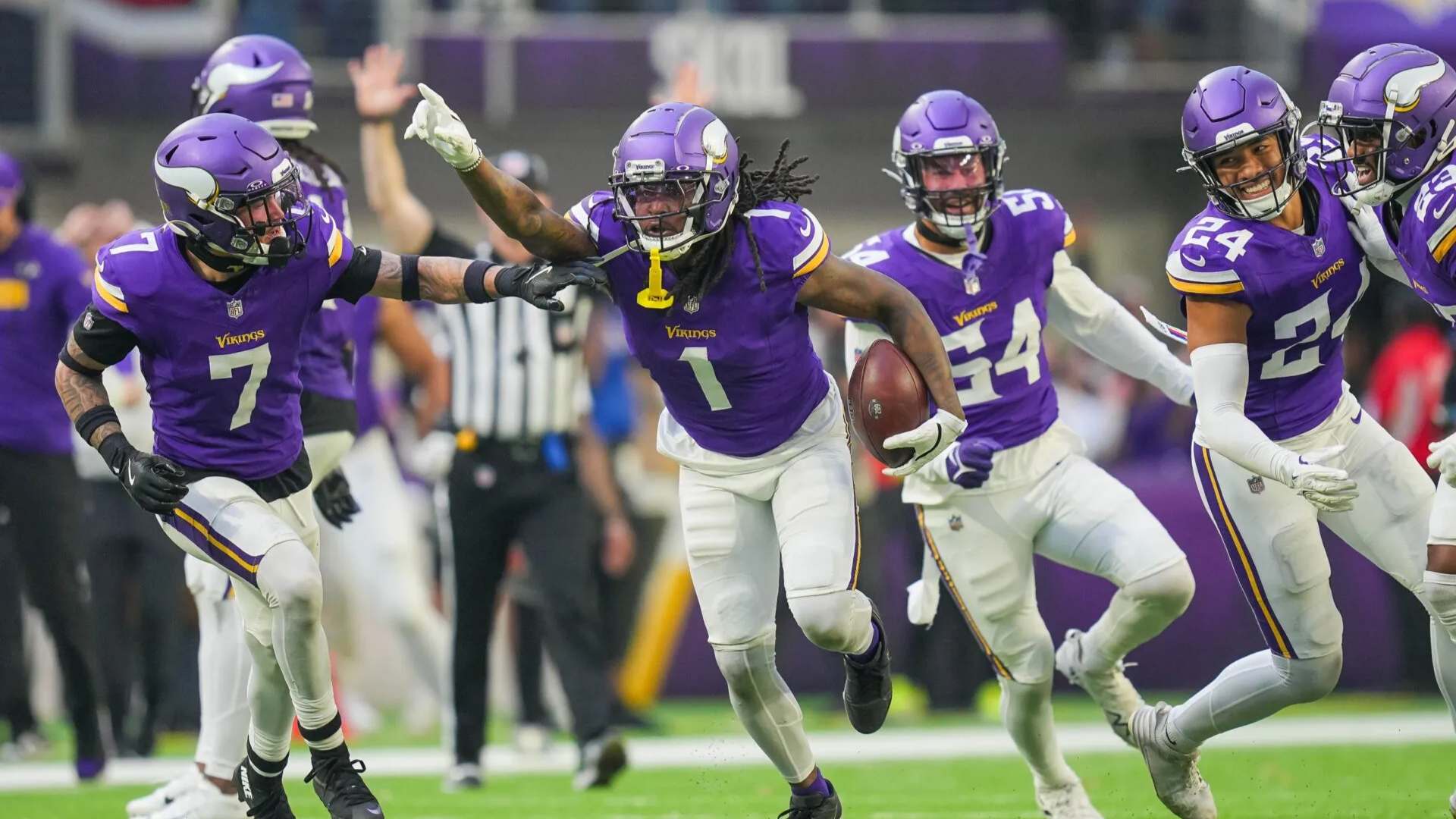 22. Minnesota Vikings - 5 wins