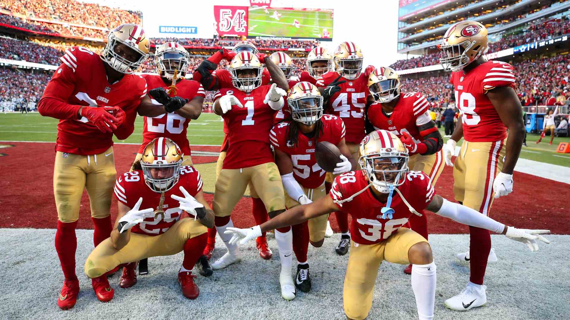 8. San Francisco 49ers - 14 wins