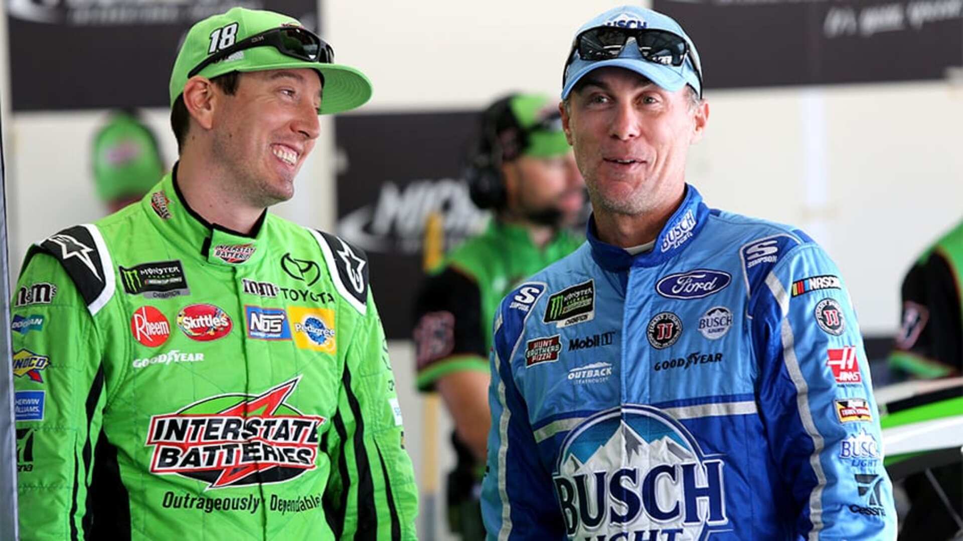 18. Kevin Harvick vs. Kyle Busch