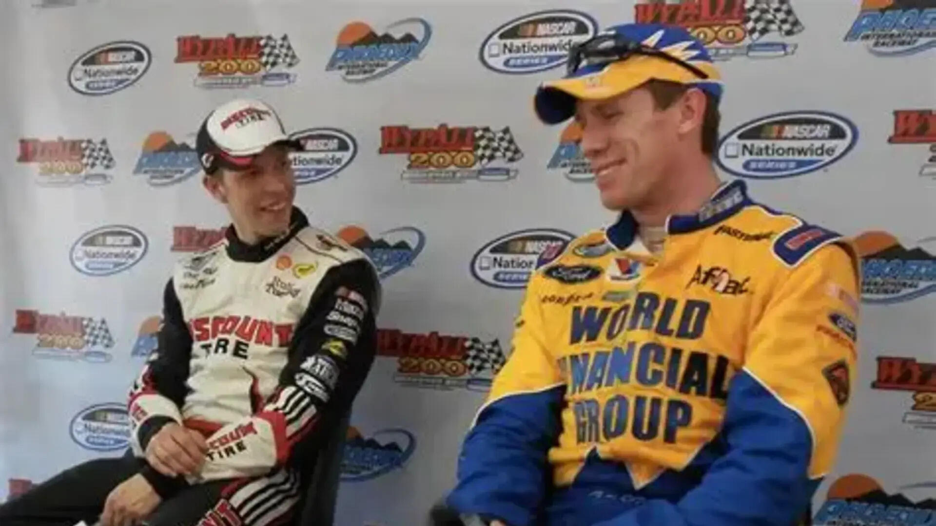 17. Brad Keselowski vs. Carl Edwards