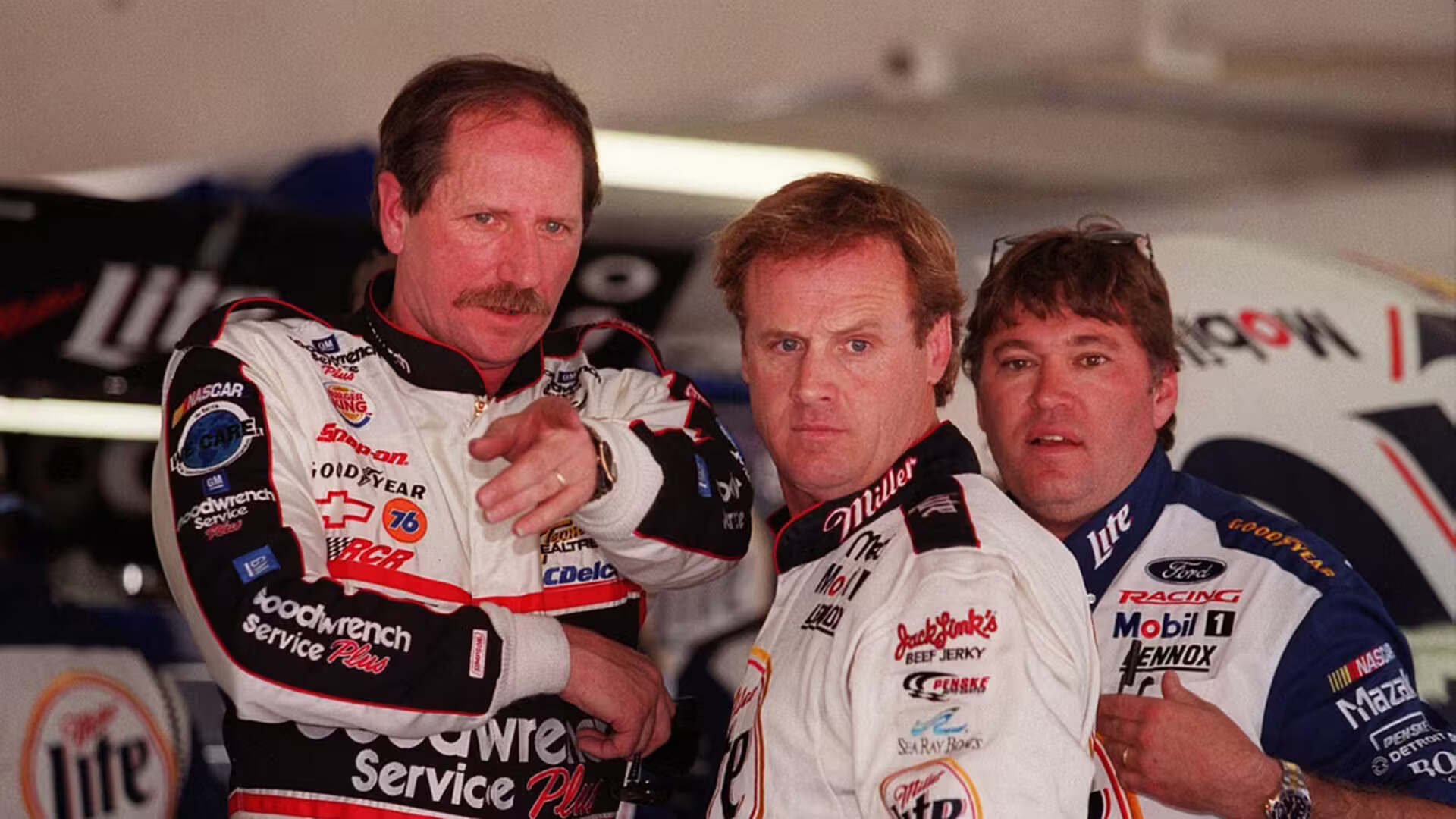 13. Dale Earnhardt Sr. vs. Rusty Wallace