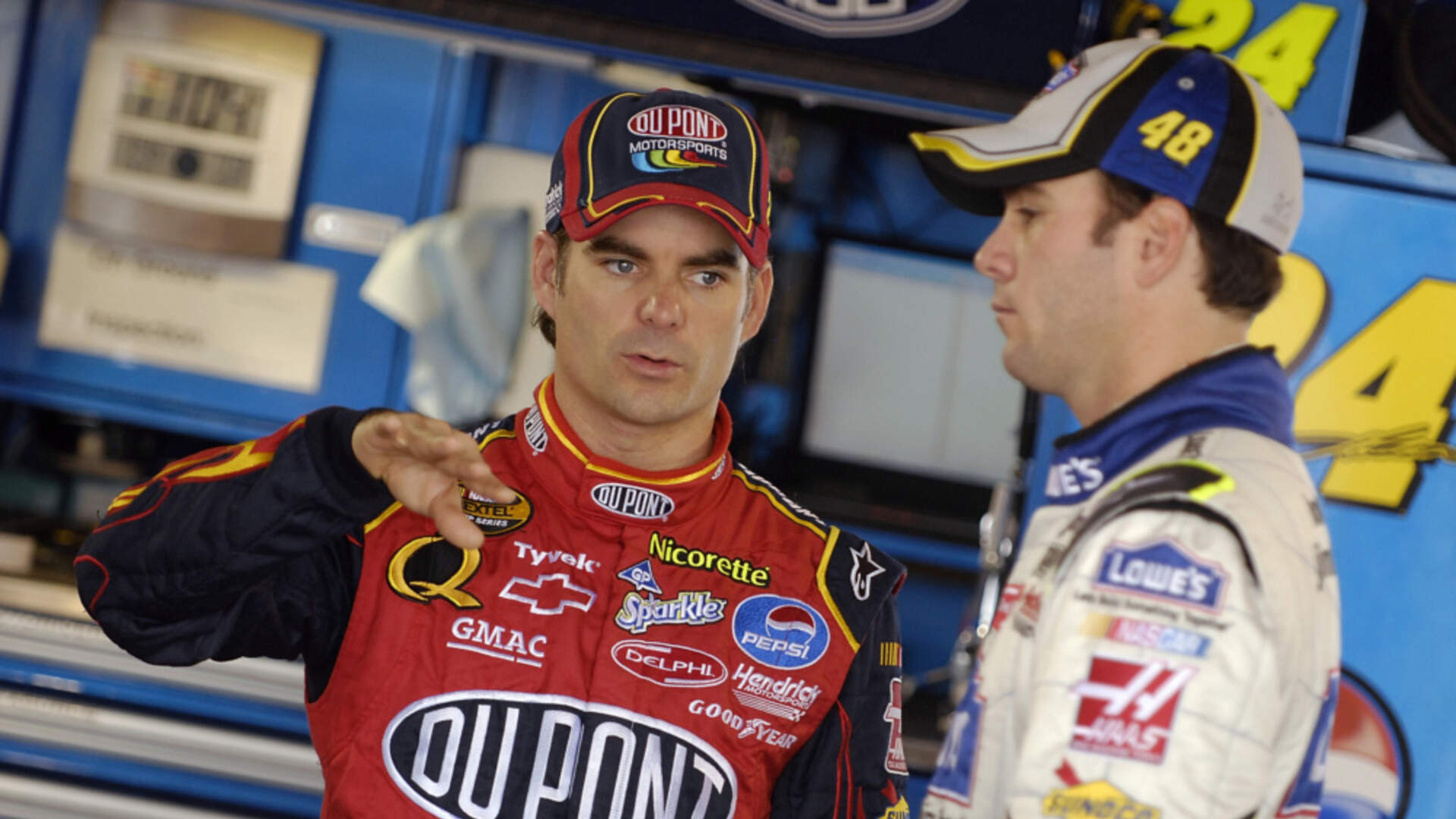 10. Tony Stewart vs. Jeff Gordon vs. Jimmie Johnson
