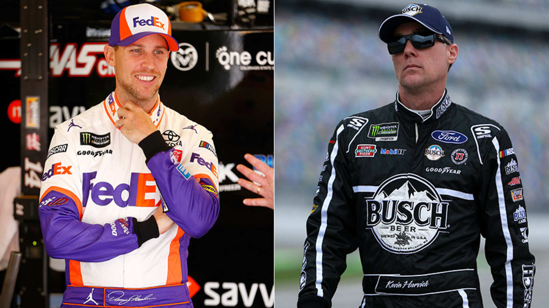 8. Kevin Harvick vs. Denny Hamlin