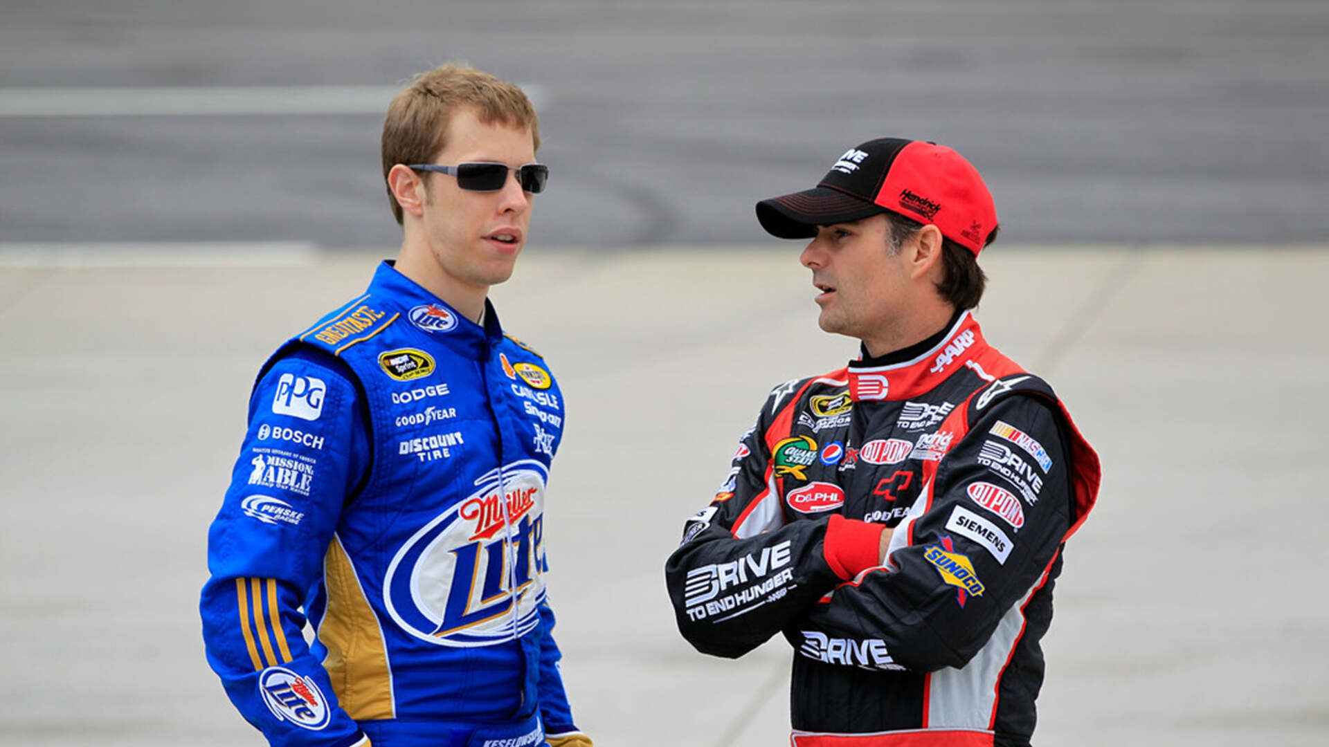 4. Jeff Gordon vs. Brad Keselowski