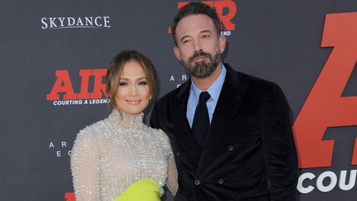 Jennifer Lopez and Ben Affleck