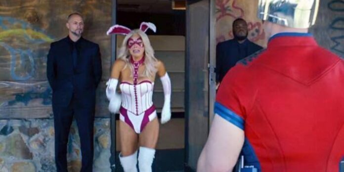 White Rabbit in 'Peacemaker' (Image: Warner Bros)