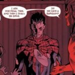 Spider-Man and Mephisto in 'One More Day' (Image: Marvel)