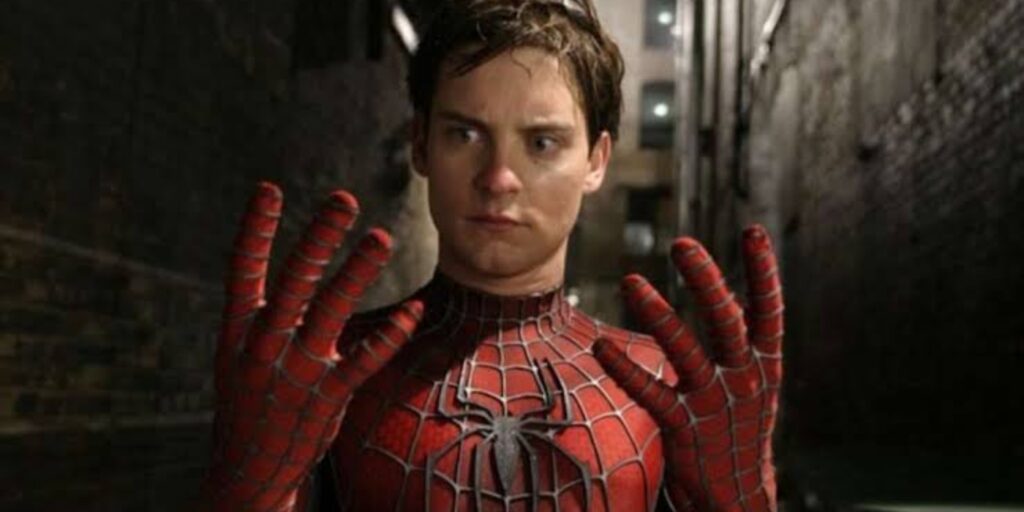 Tobey Maguire's Spider-man (Image: Sony)