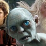 Frodo, Gollum and Gandalf