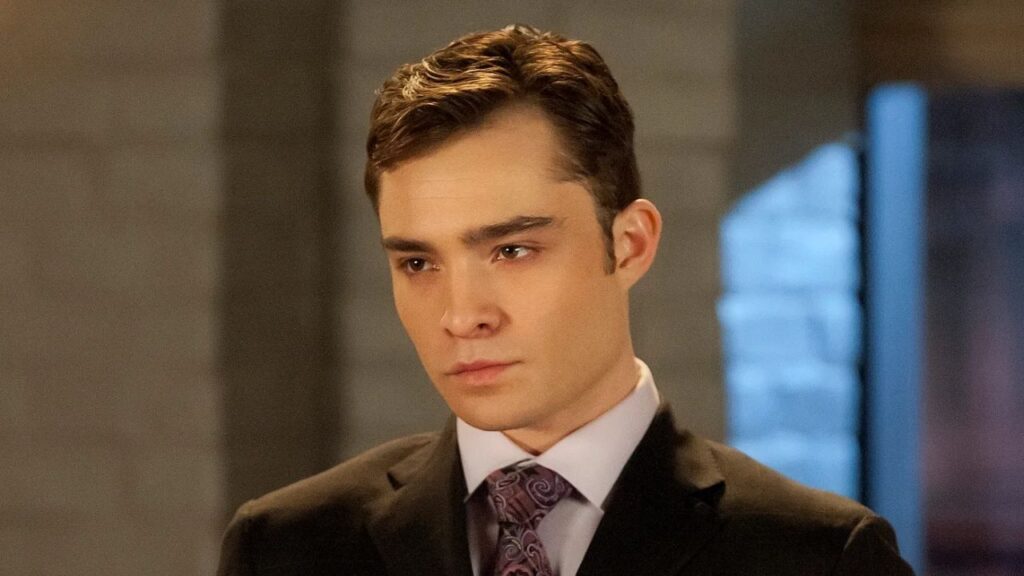 Ed Westwick as Chuck Bass in 'Gossip Girl'
