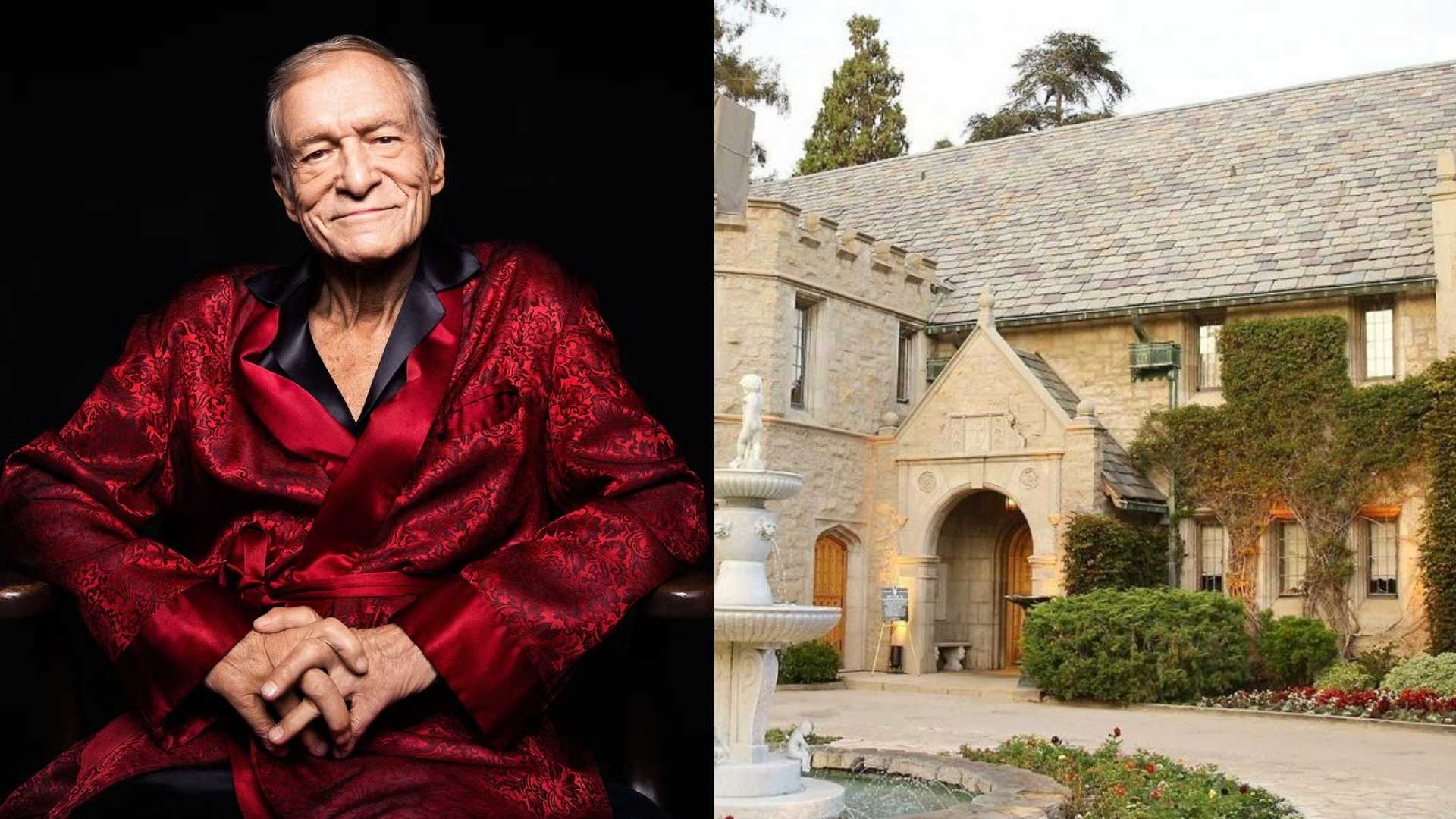3. Hugh Hefner - $113 Million Playboy Mansion