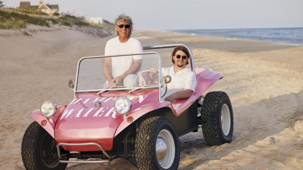 Jesse Bongiovi and Jon Bon Jovi