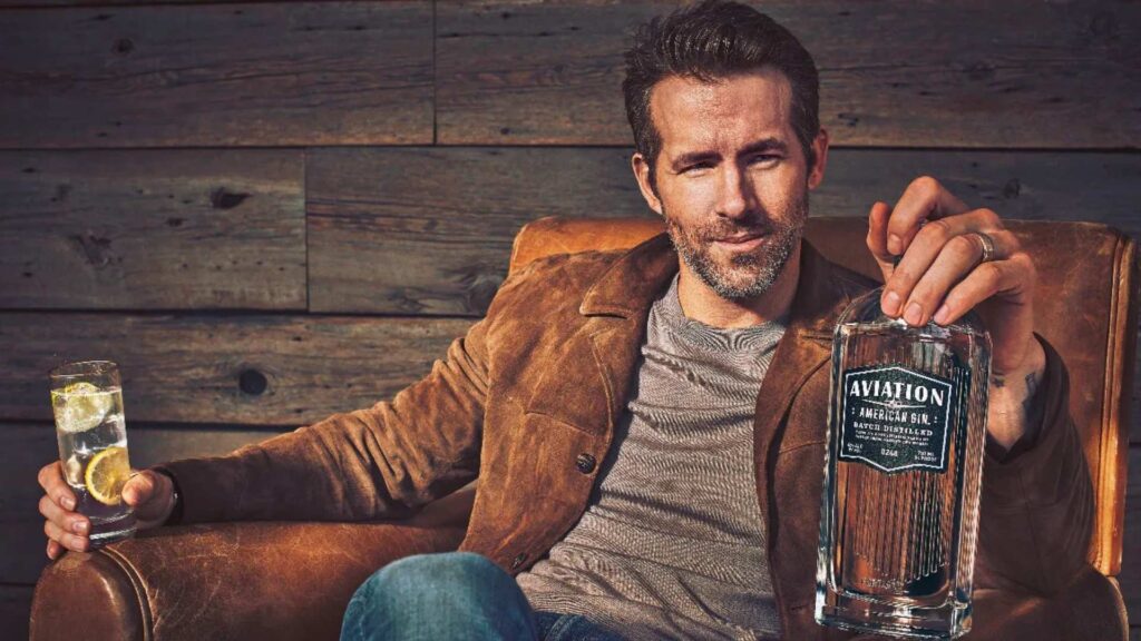 Ryan Reynolds, AVIATION GIN, MAXIMUM EFFORT MARKETING, MNTN, MINT MOBILE, WREXHAM AFC