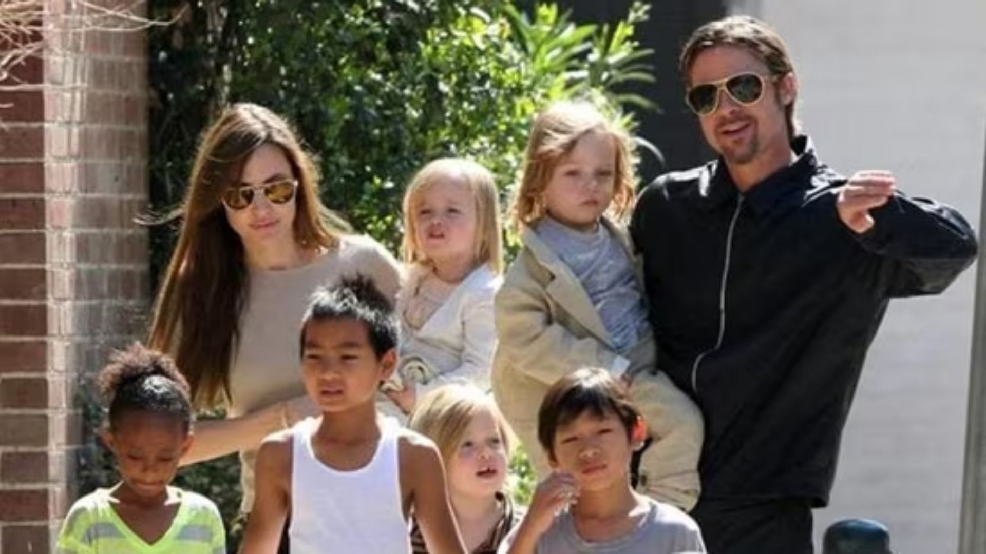 Angelina Jolie and Brad Pitt