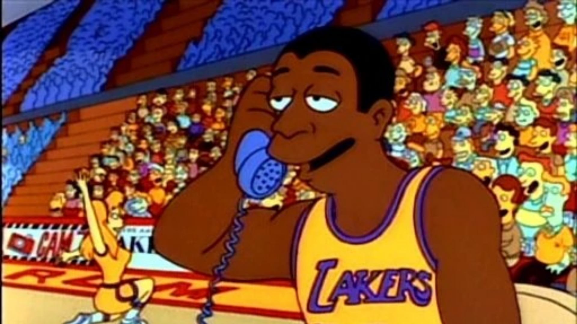 Magic Johnson - The Simpsons