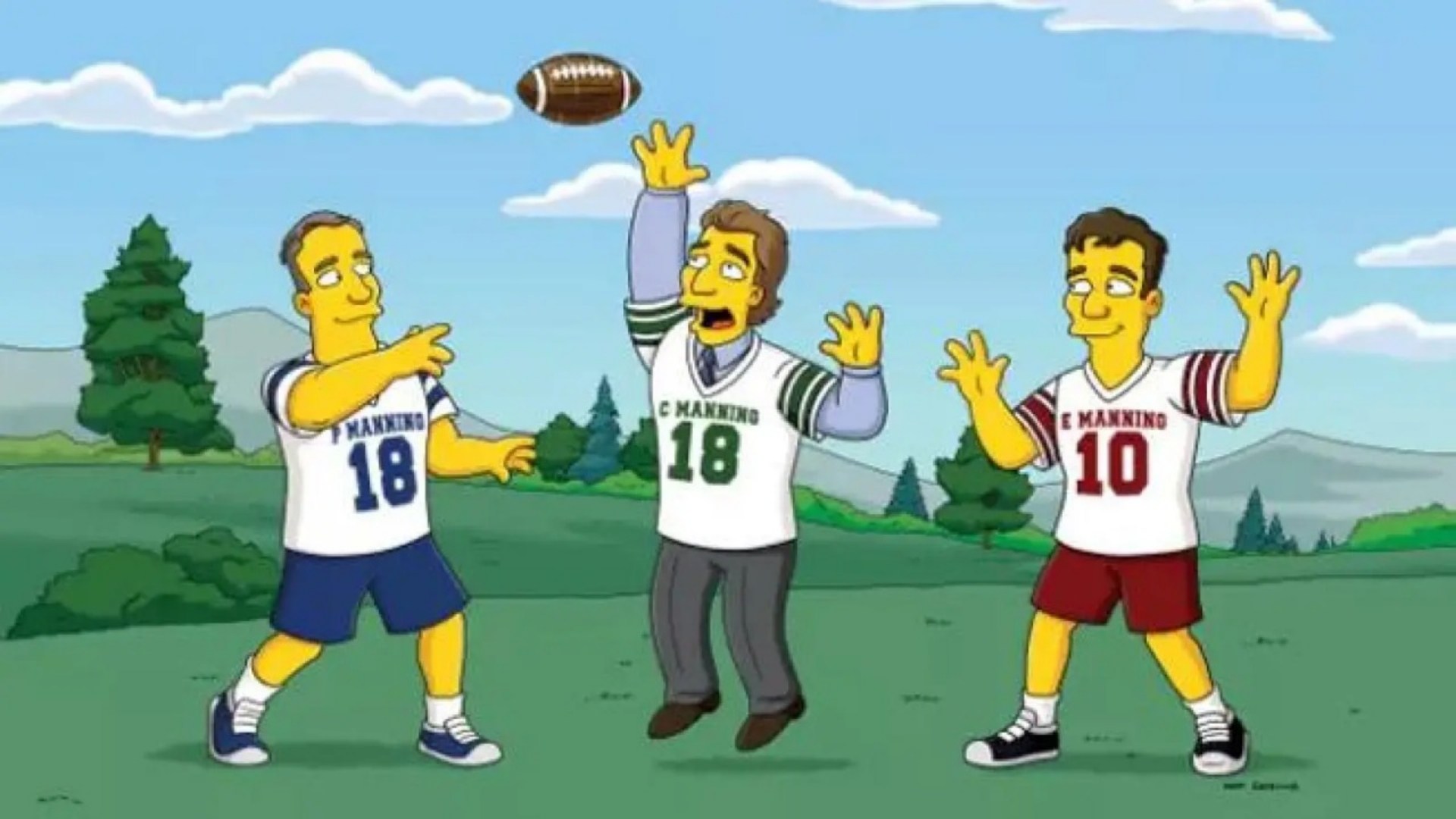 Manning Brothers - The Simpsons