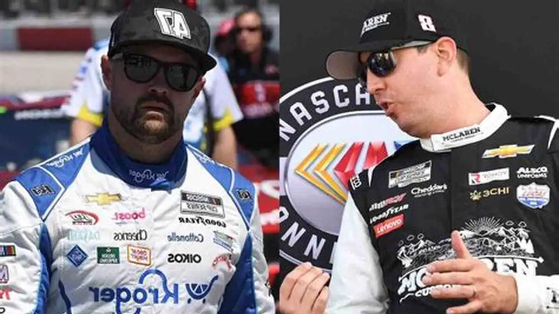 19. Ricky Stenhouse Jr. vs. Kyle Busch