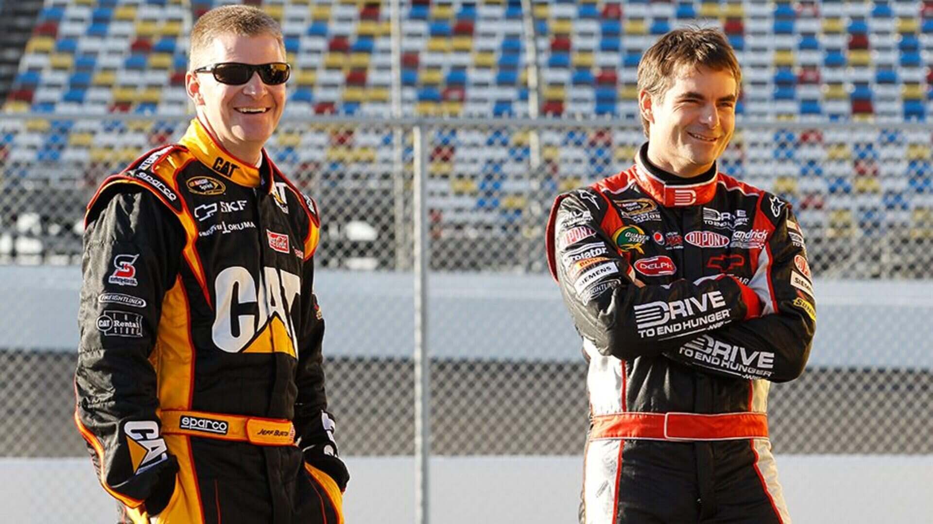 16. Jeff Burton vs. Jeff Gordon