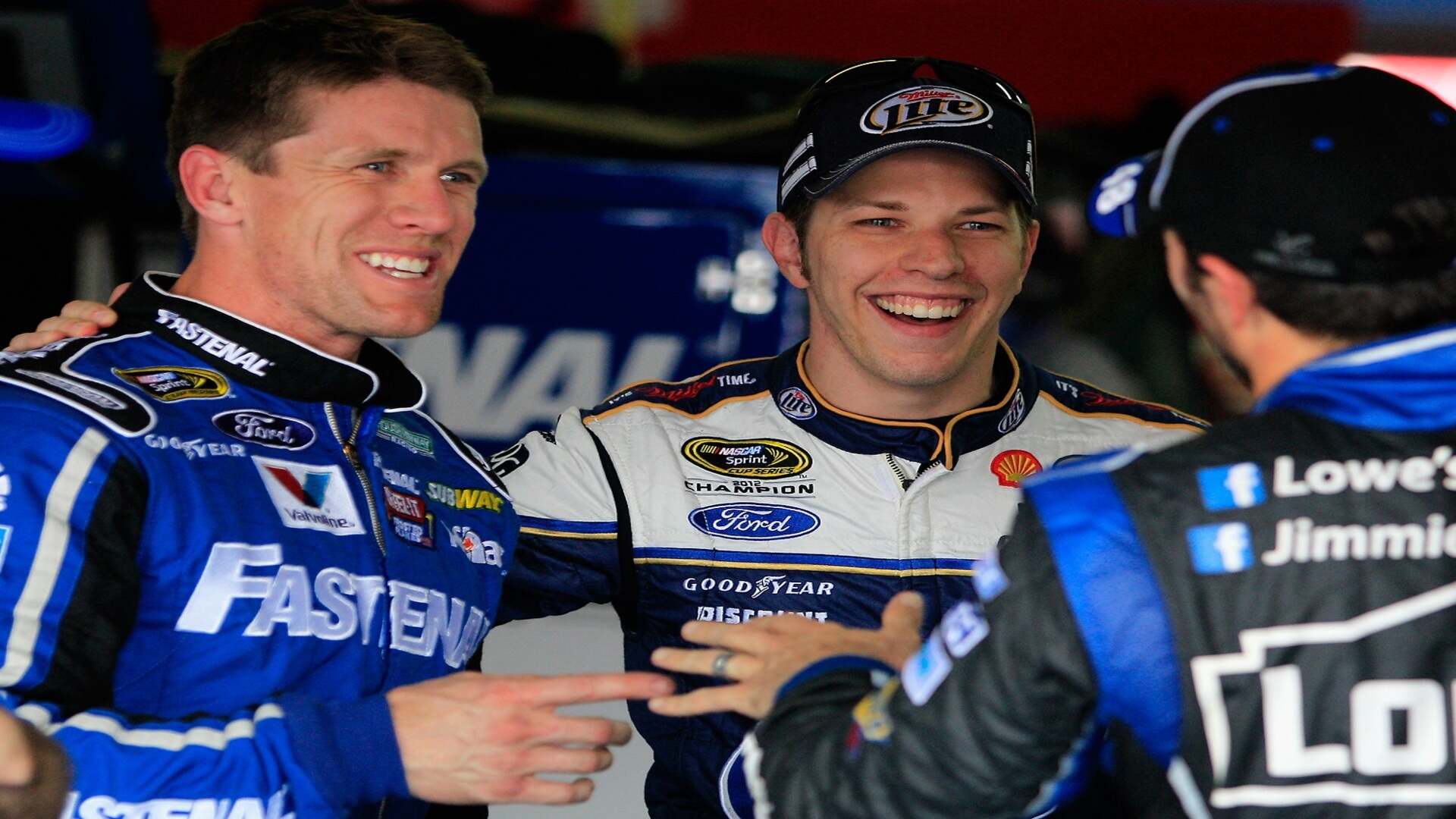 15. Carl Edwards vs. Brad Keselowski