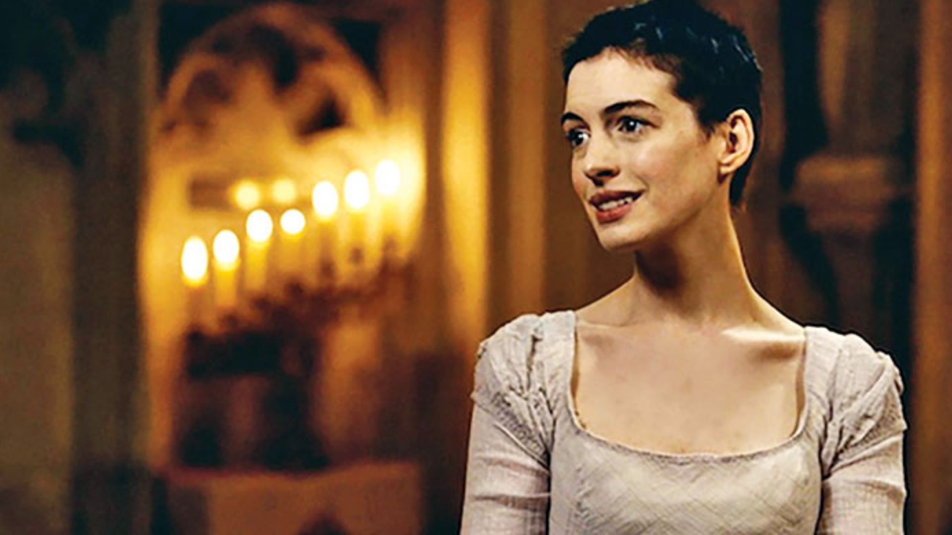 Anne Hathaway (shaved her head)