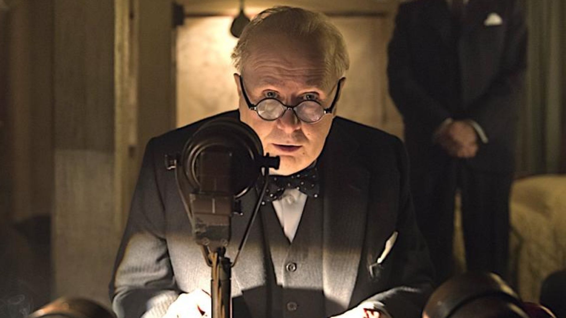 Gary Oldman (sat 4 hours for Winston Churchill look)