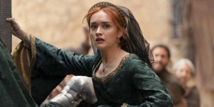 Olivia Cooke in 'House of the Dragon' (Image: HBO)