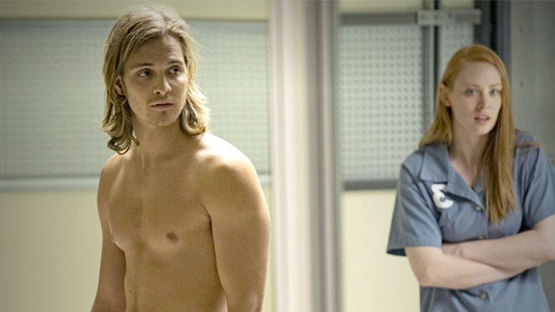 Luke Grimes and Nelsan Ellis