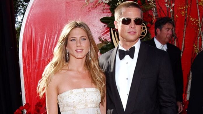 Brad Pitt and Jennifer Aniston