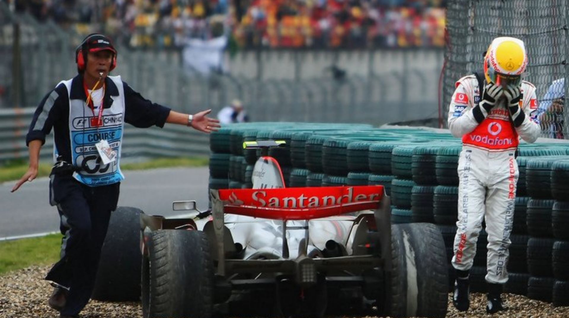 8. Lewis Hamilton 2007 Chinese GP