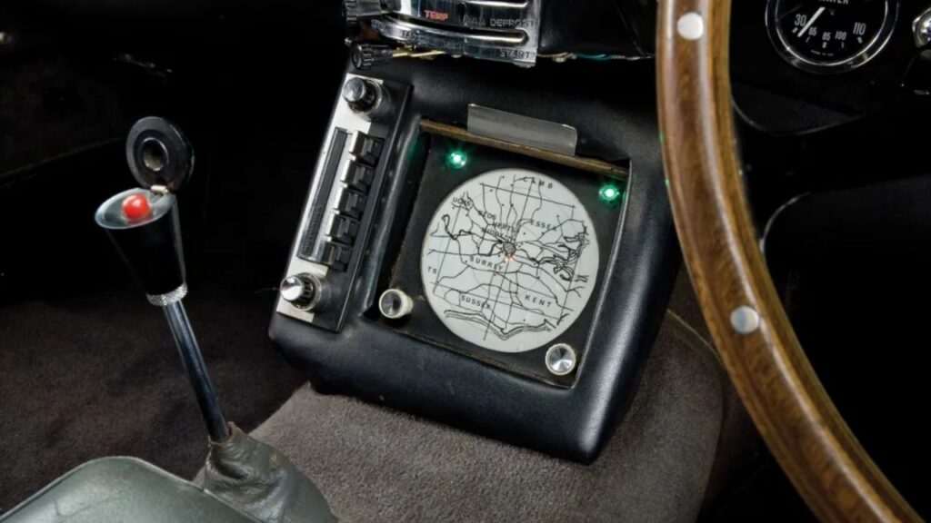 Bond’s GPS in 'Goldfinger'