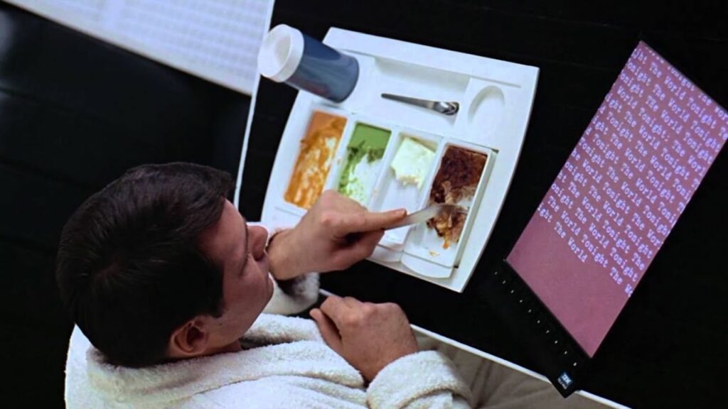 The Newspad in ‘2001: A Space Odyssey’