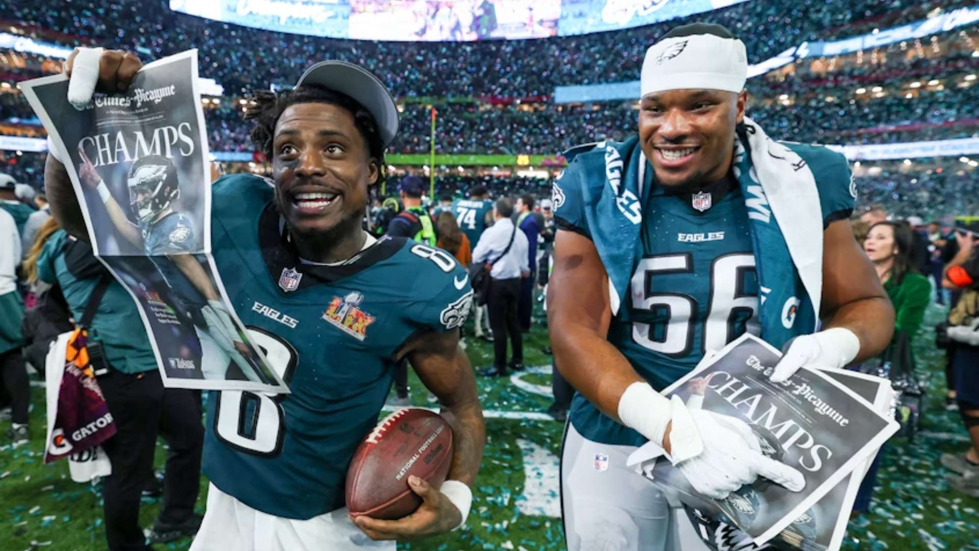 24) Philadelphia Eagles Players - 2025