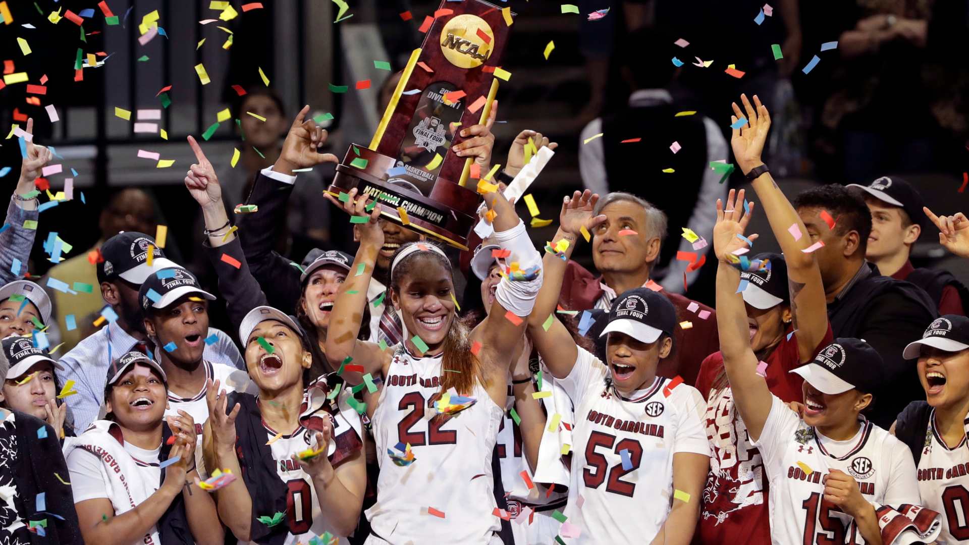 18) South Carolina Women’s Basketball Team - 2017