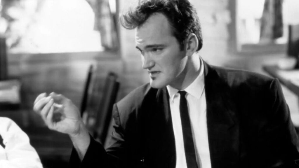 Tarantino in his first movie