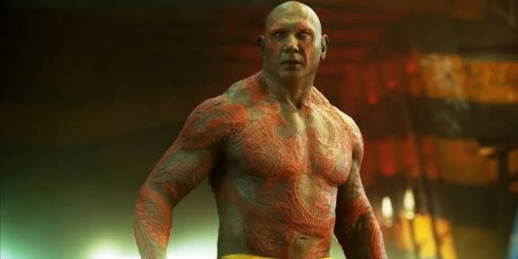Dave Bautista as Drax (Image: Marvel)